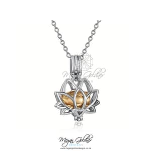 Keepsake Urn Lotus Flower Necklace