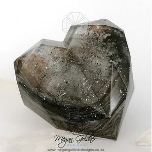MGD Keepsake Faceted Heart Paperweight