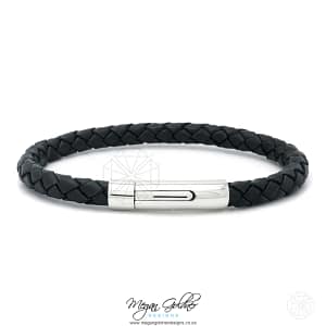 Keepsake Braided Leather Sandeza Bracelet
